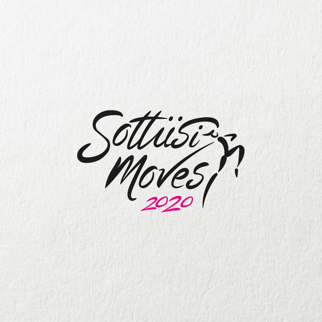 Paperiselle taustalle asetettu SottiisiMoves 2020 -logo.